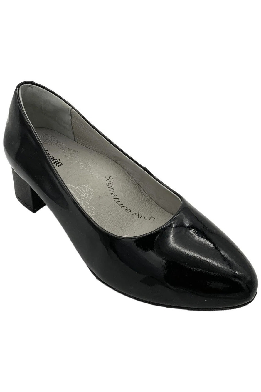 Alegria Women's Leather Pumps Lisah Black Patent - Medium